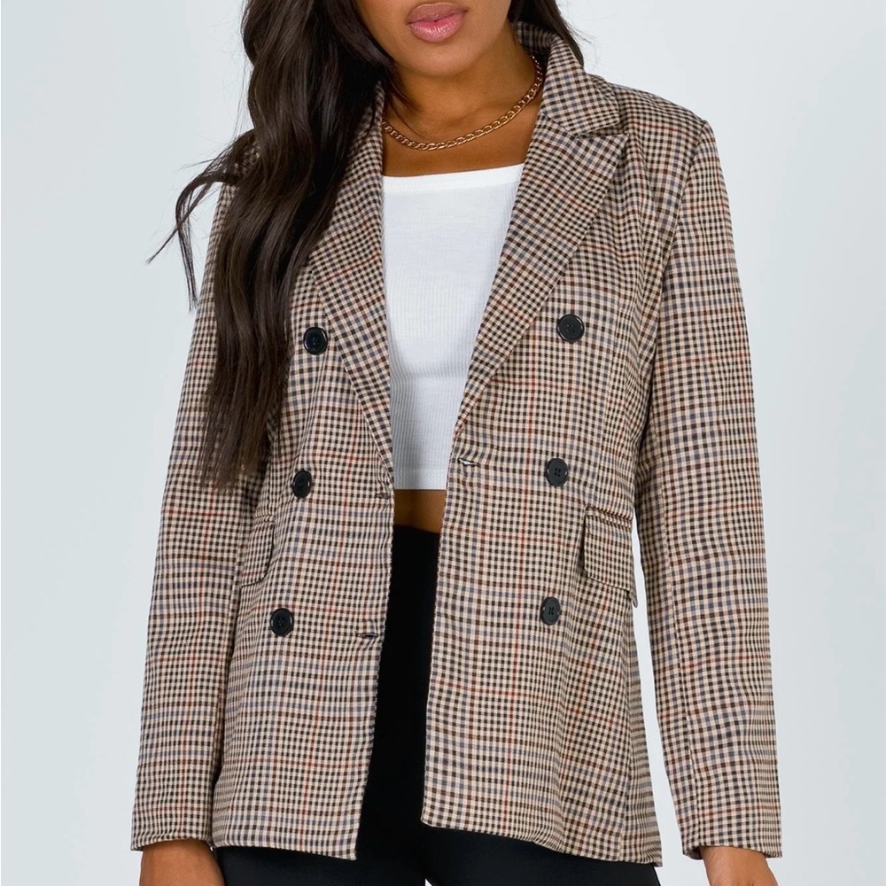 Princess Polly Checkered Jacket
